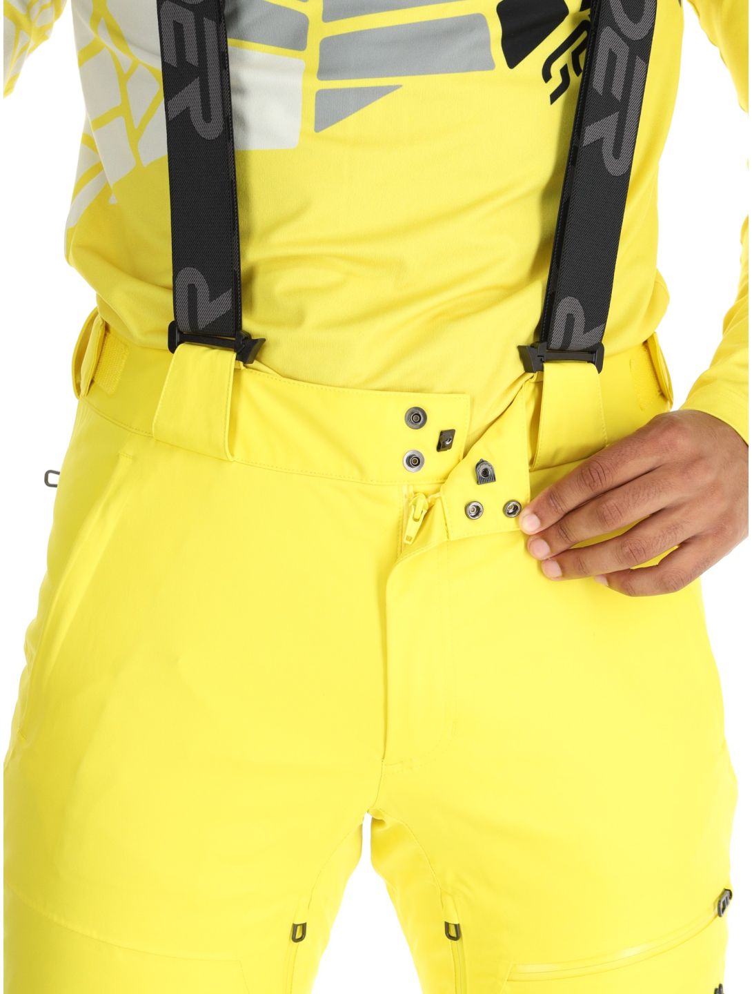 Spyder, Dare ski pants men Acid Yellow yellow 