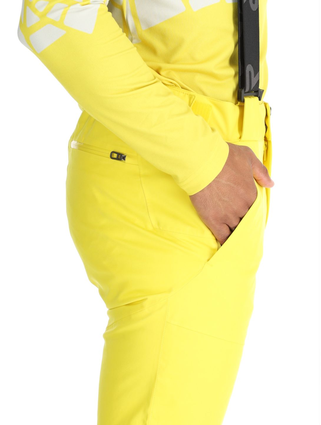 Spyder, Dare ski pants men Acid Yellow yellow 