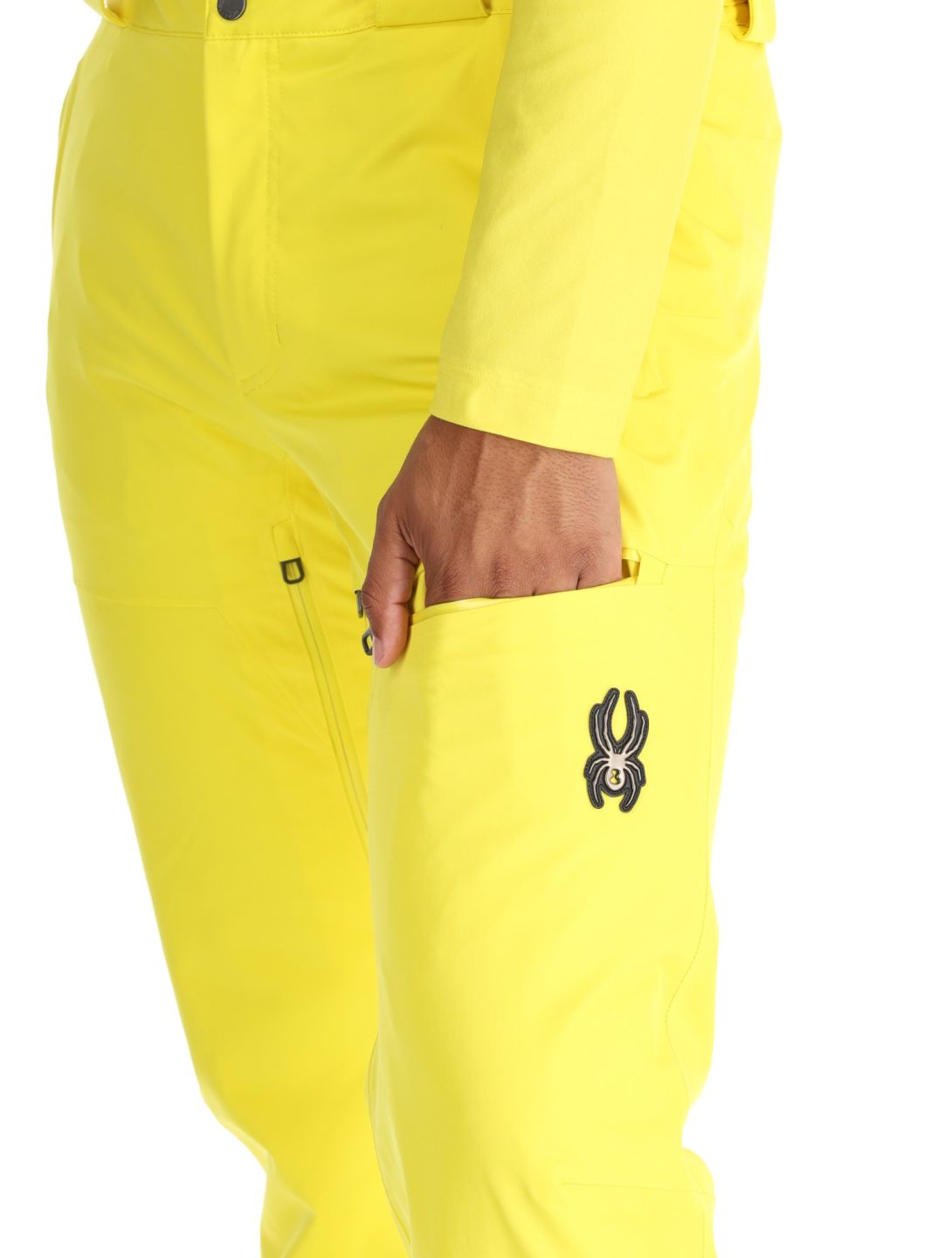 Spyder, Dare ski pants men Acid Yellow yellow 