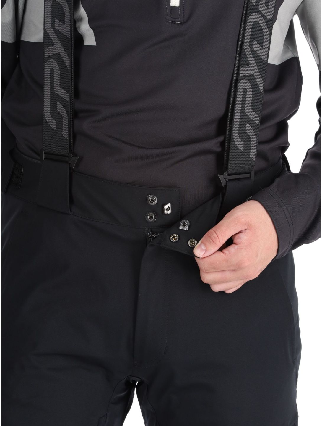 Spyder, Dare ski pants short model men Black black 