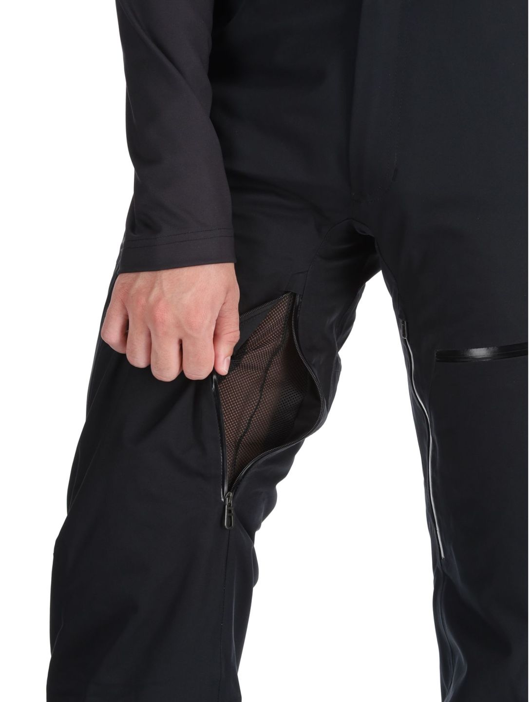 Spyder, Dare ski pants short model men Black black 