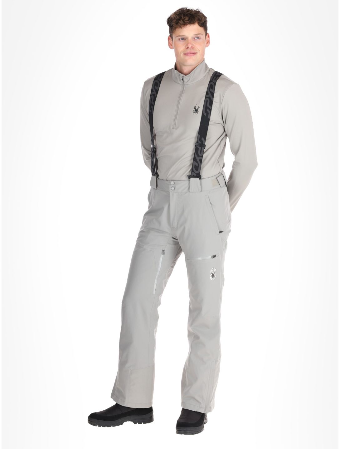 Spyder, Dare ski pants men Concrete grey 