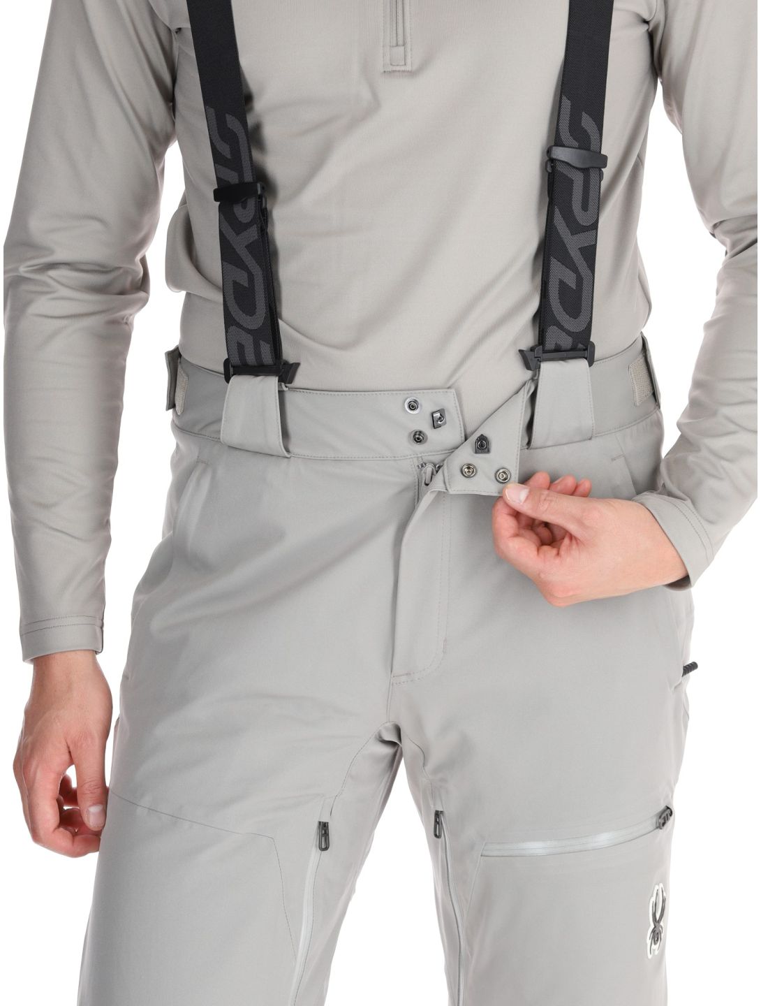 Spyder, Dare ski pants men Concrete grey 