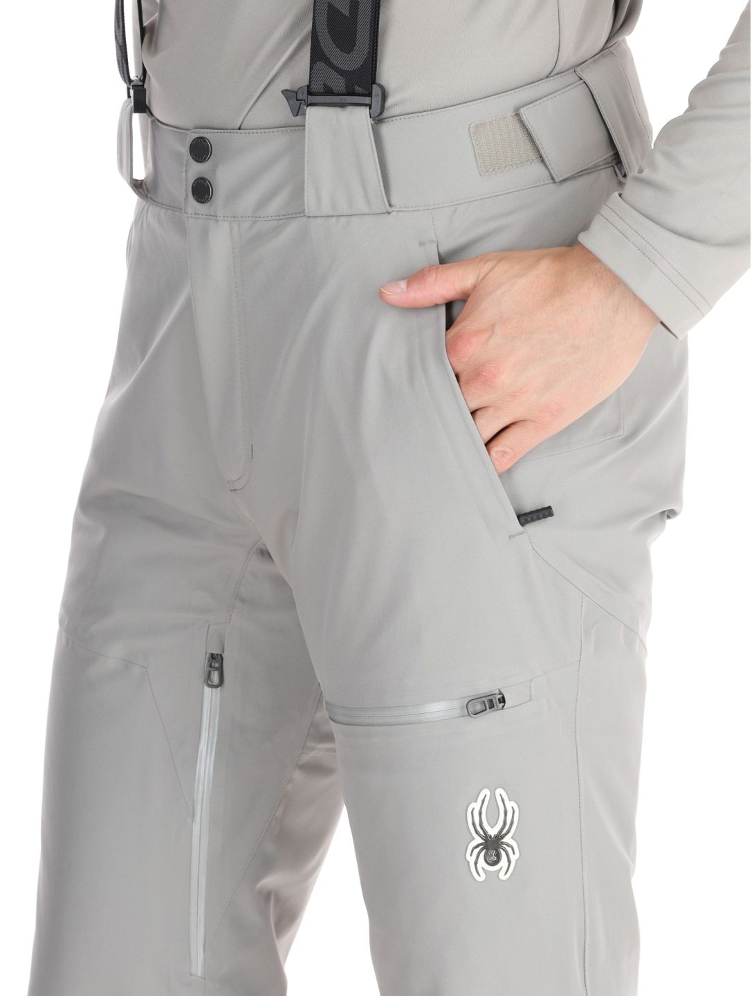 Spyder, Dare ski pants men Concrete grey 