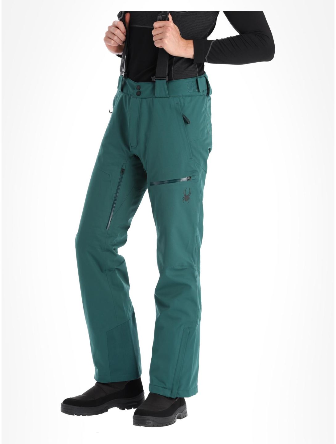 Spyder, Dare ski pants men Cypress Green green 