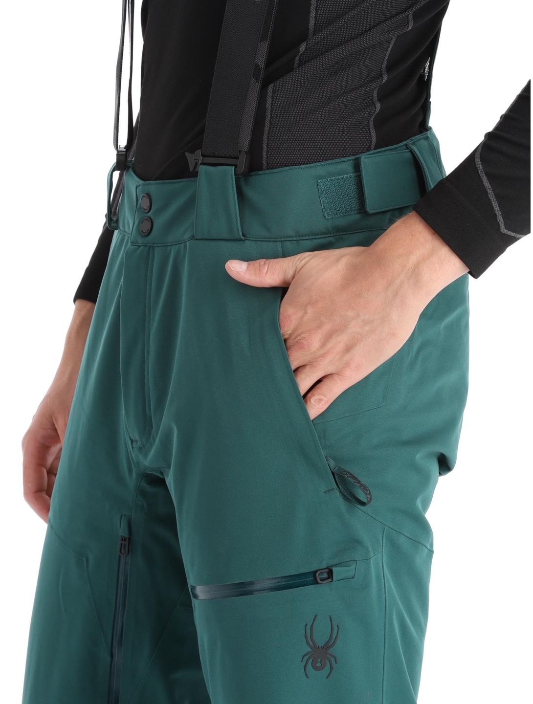 Spyder, Dare ski pants men Cypress Green green 