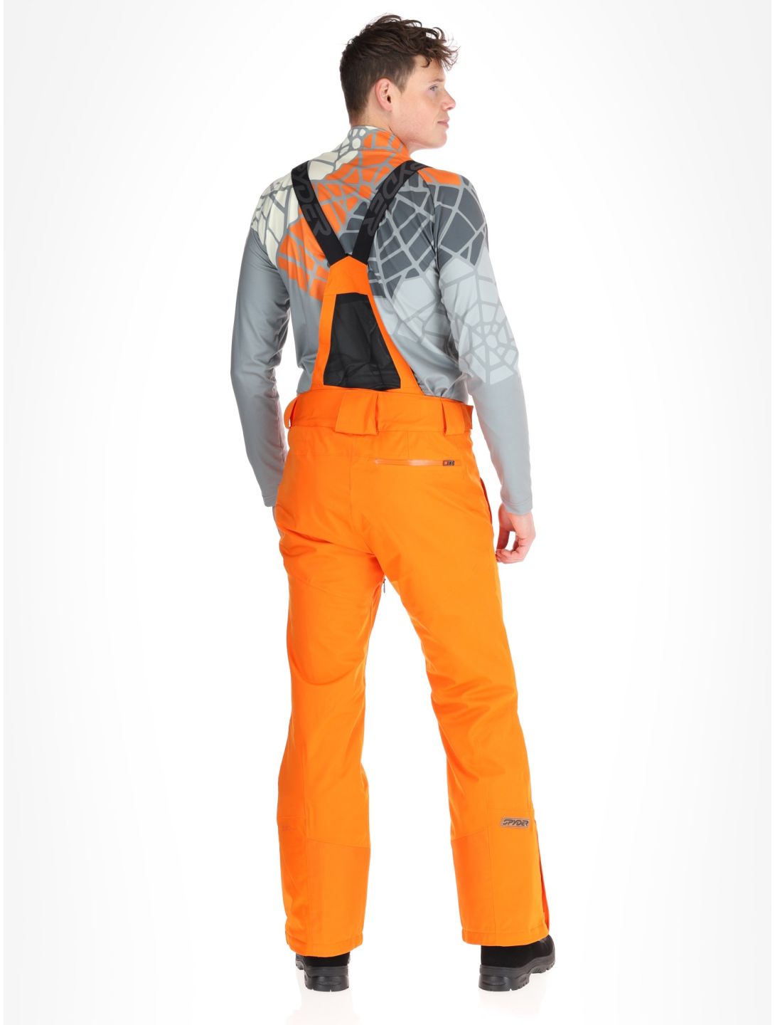 Spyder, Dare ski pants men Orange Shock orange 