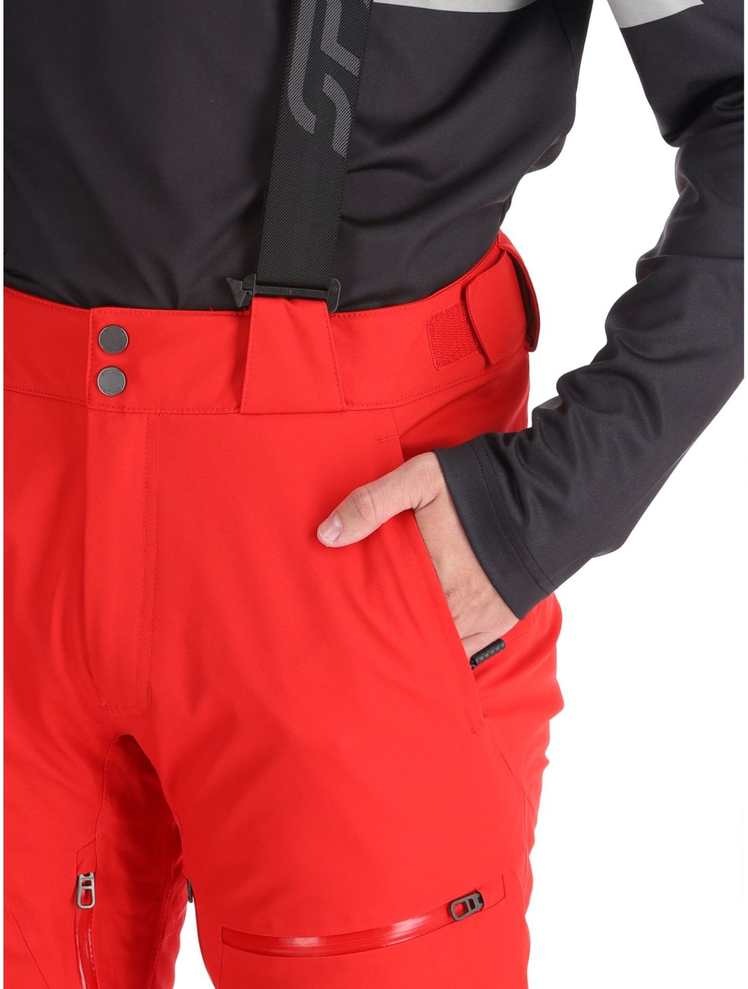 Spyder, Dare ski pants short model men Spyder Red red 