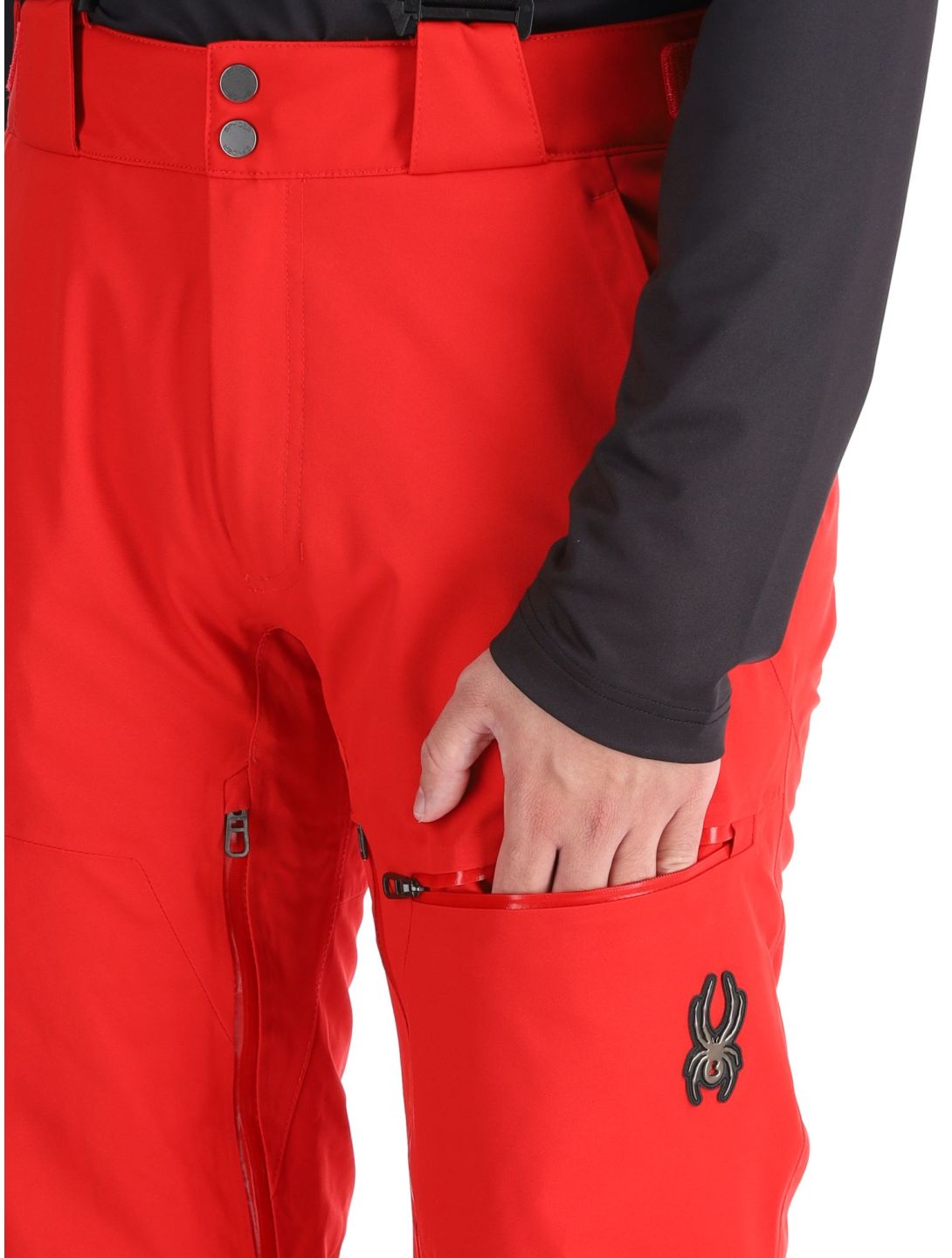 Spyder, Dare ski pants short model men Spyder Red red 