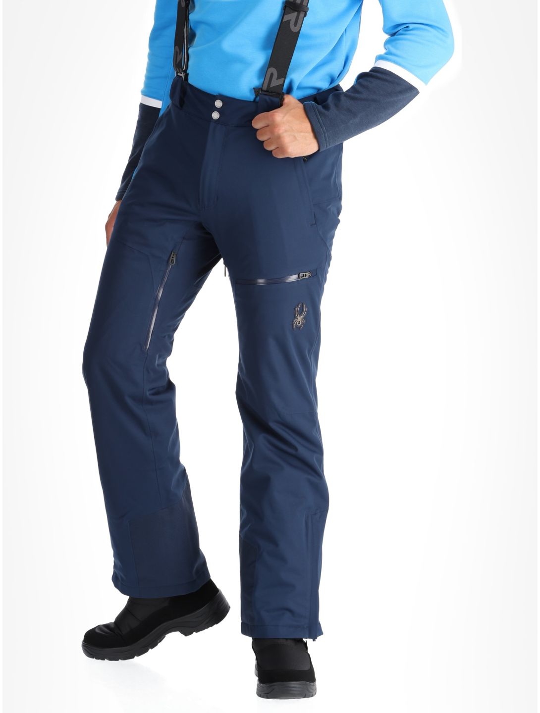 Spyder, Dare ski pants men True Navy blue 