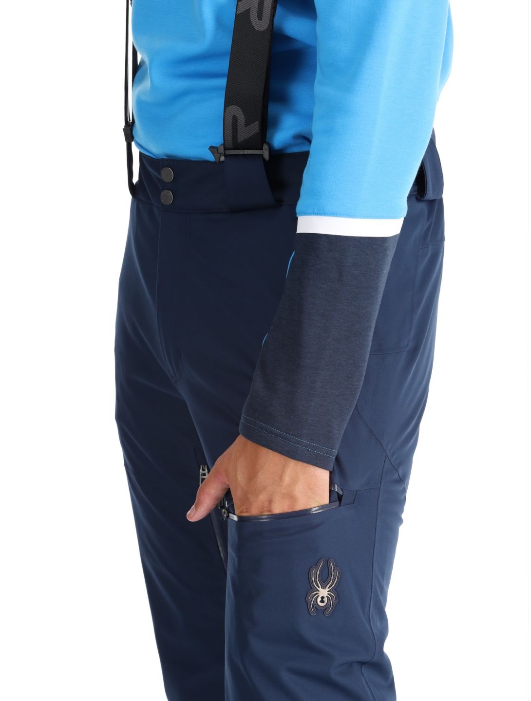 Spyder, Dare ski pants men True Navy blue 