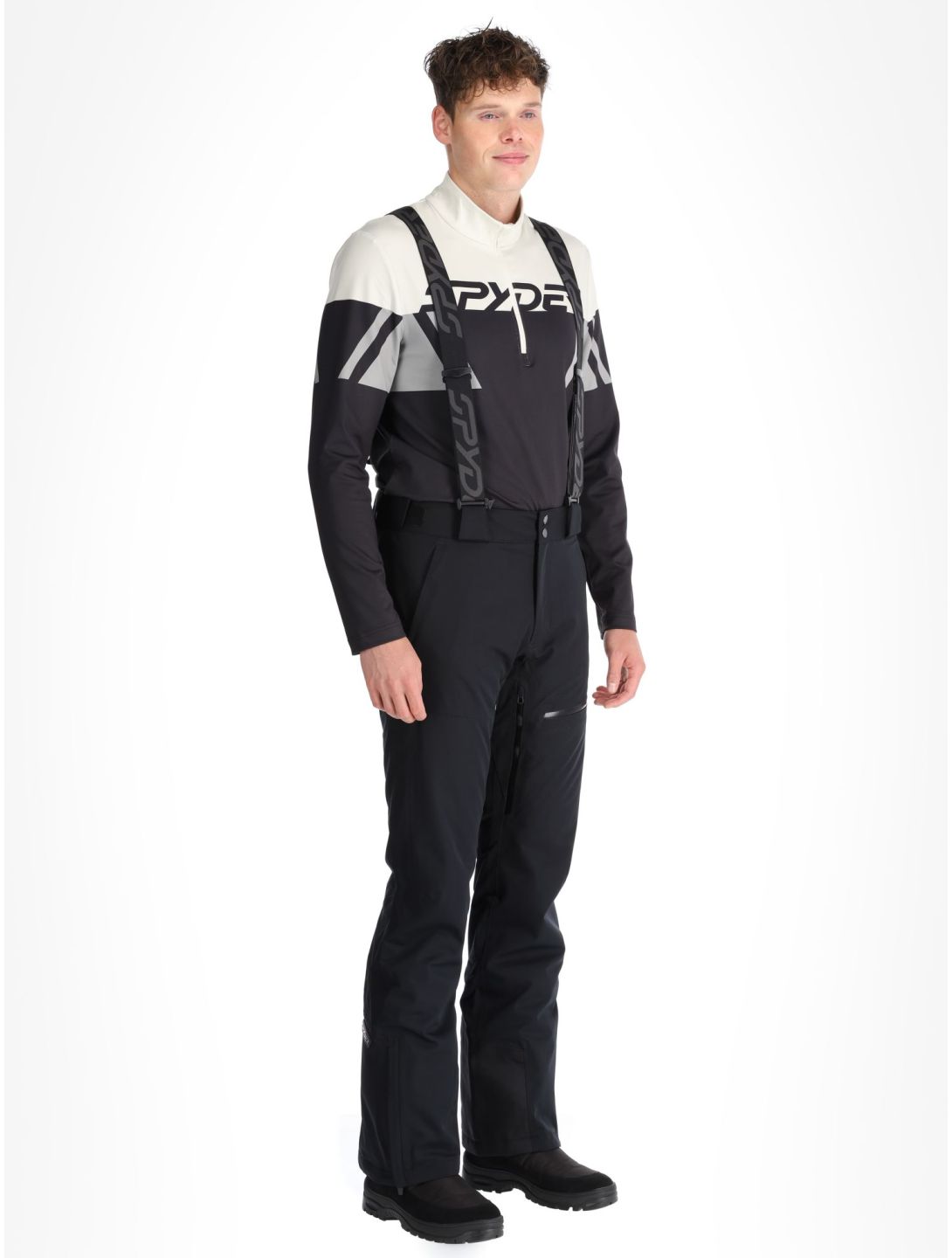 Spyder, Dare ski pants long model men Black black 