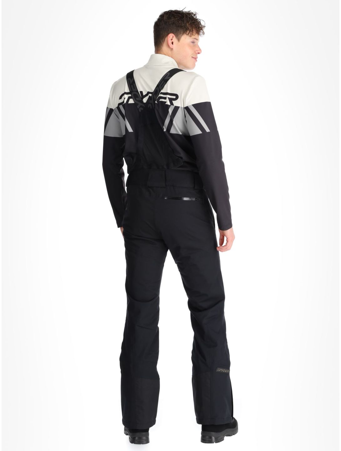 Spyder, Dare ski pants long model men Black black 