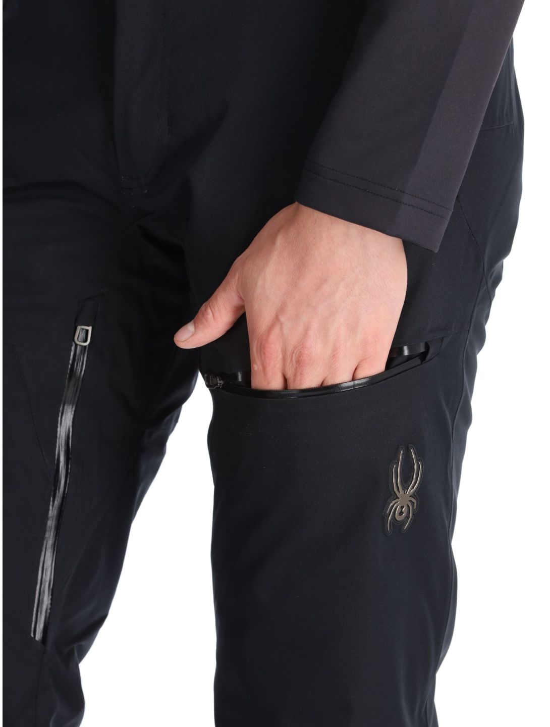 Spyder, Dare ski pants long model men Black black 