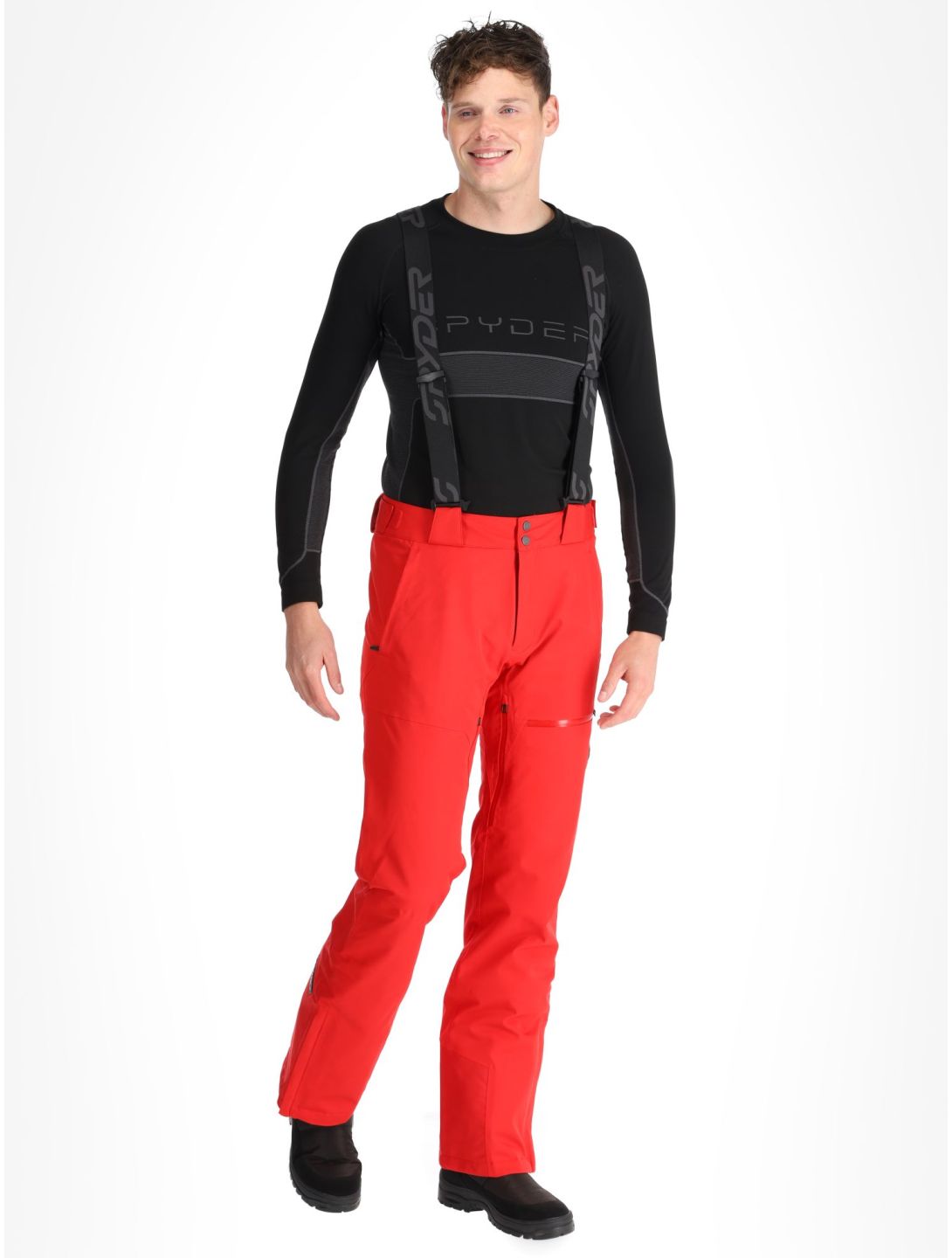 Spyder, Dare ski pants long model men Spyder Red red 