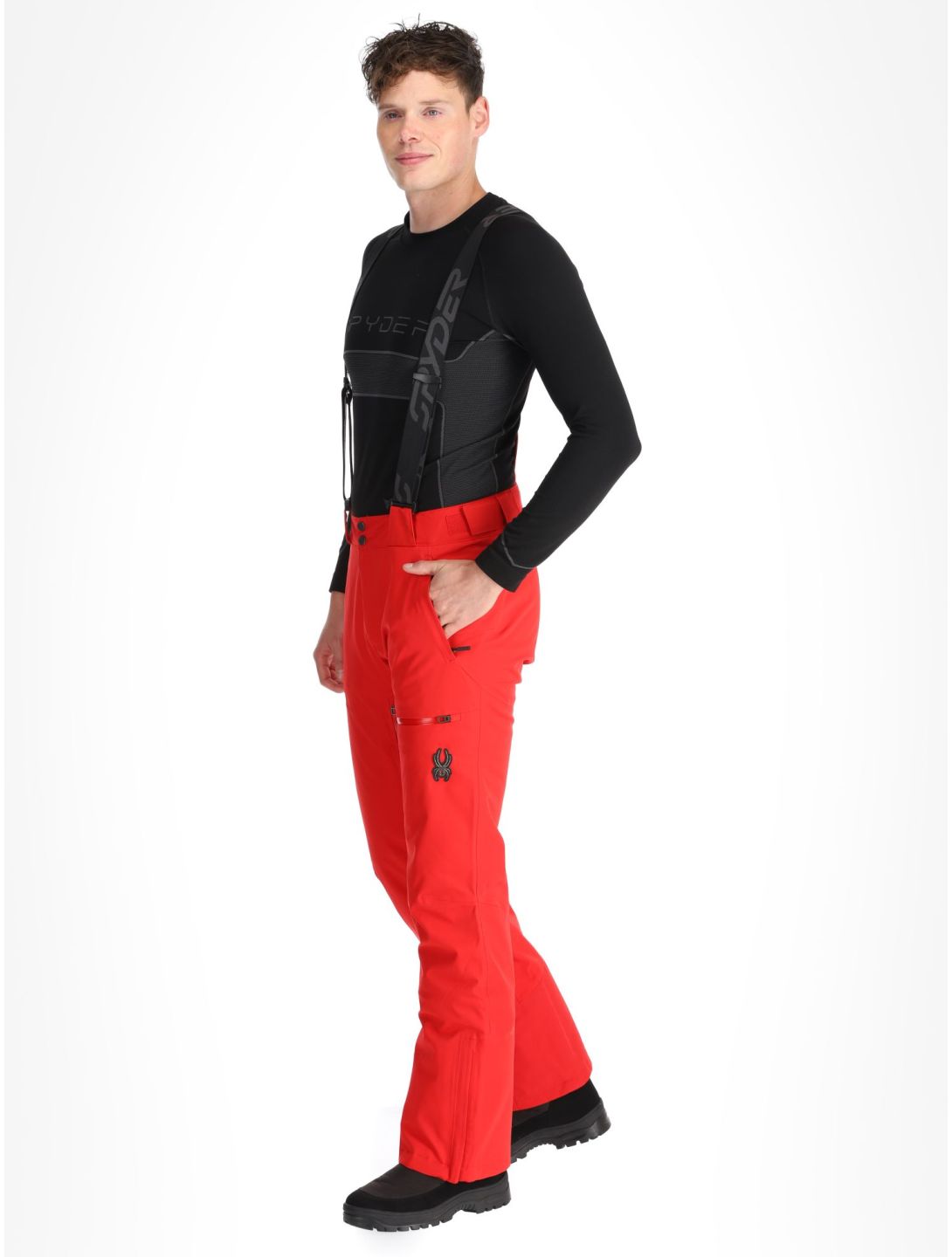 Spyder, Dare ski pants long model men Spyder Red red 