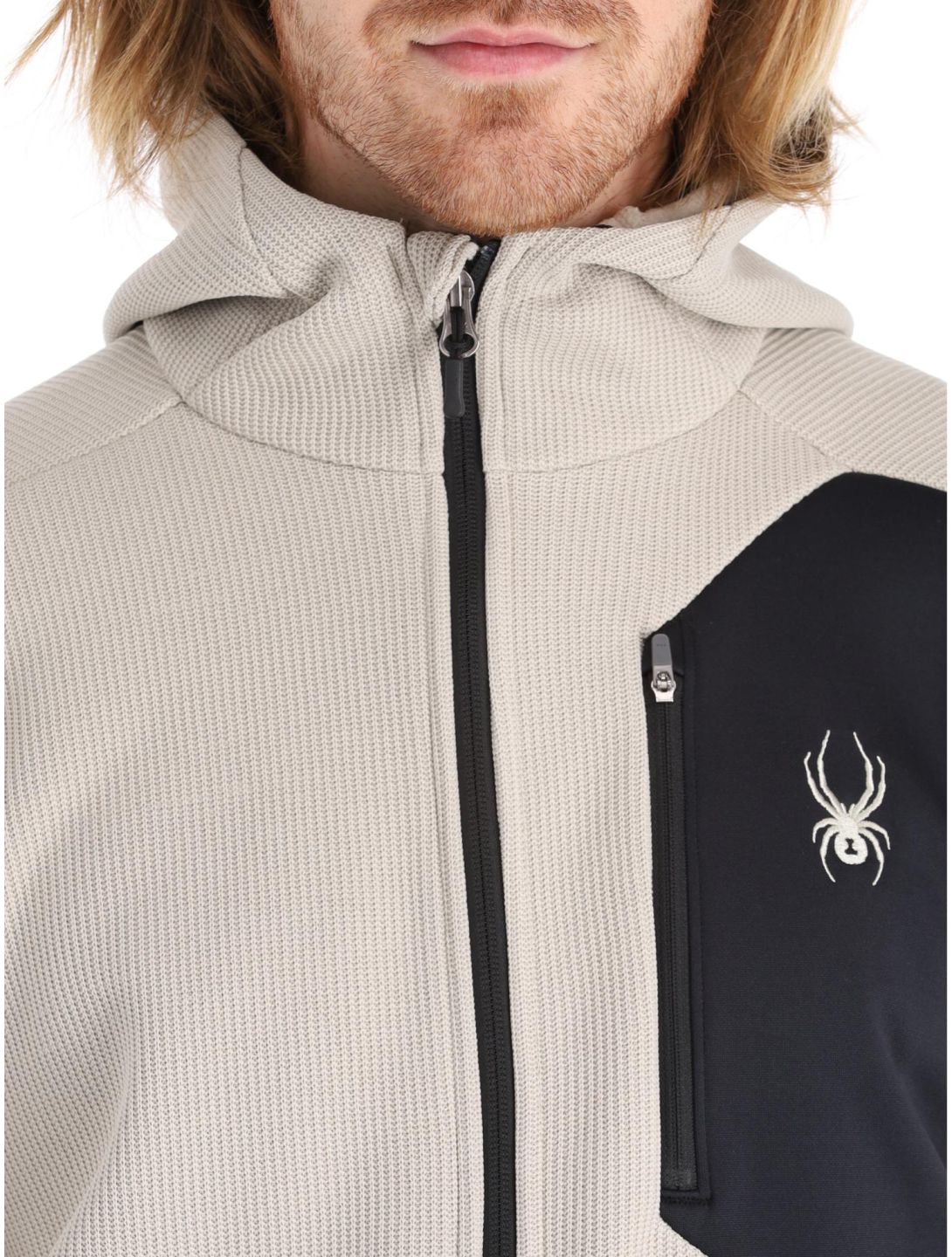 Spyder, Bandit Hooded jacket men Sandstorm beige 