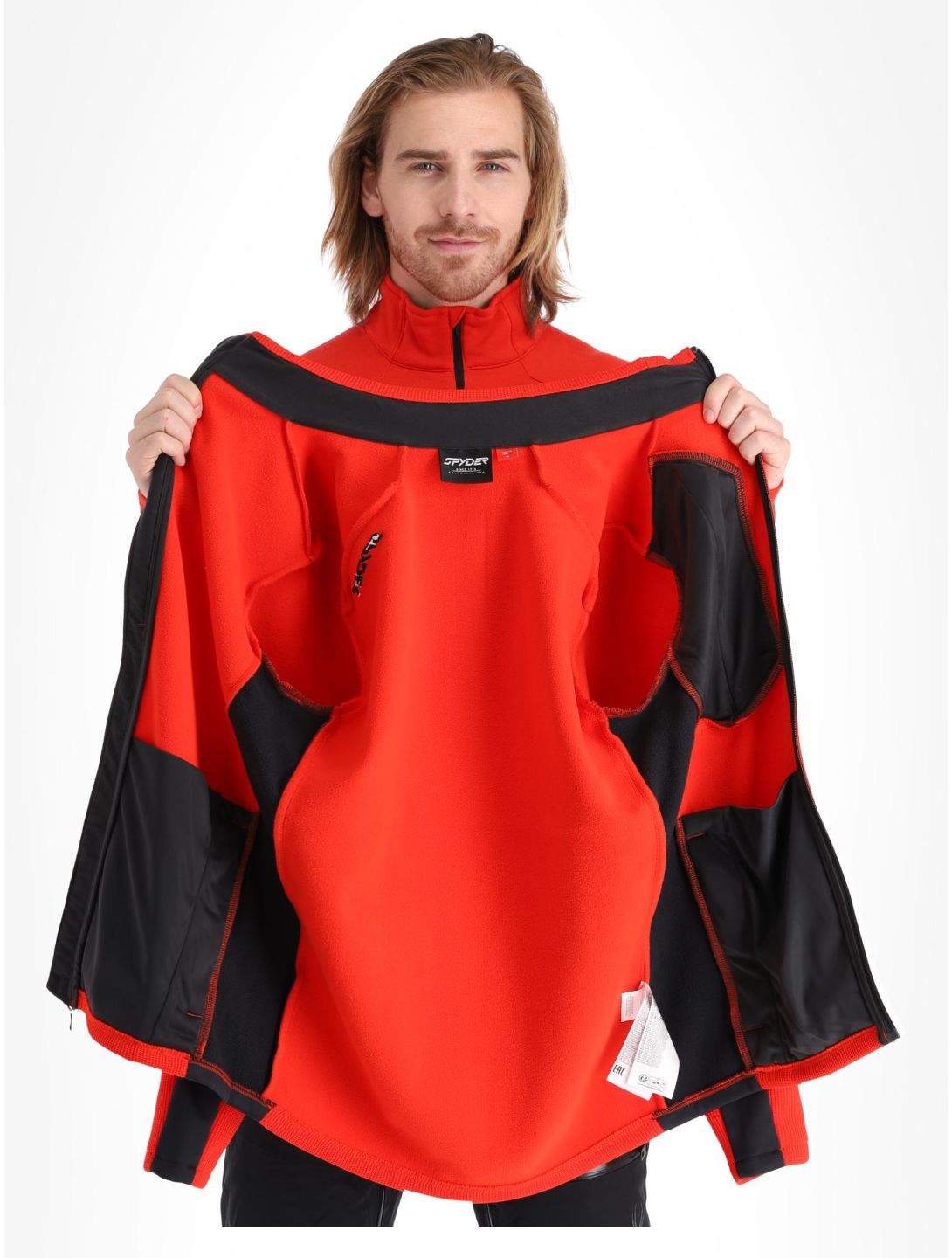 Spyder, Bandit jacket men Volcano red 