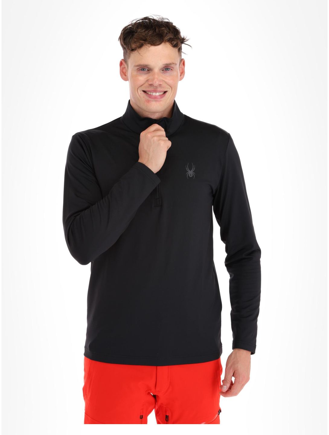 Spyder, Prospect 1/2 Zip pullover men Black black 