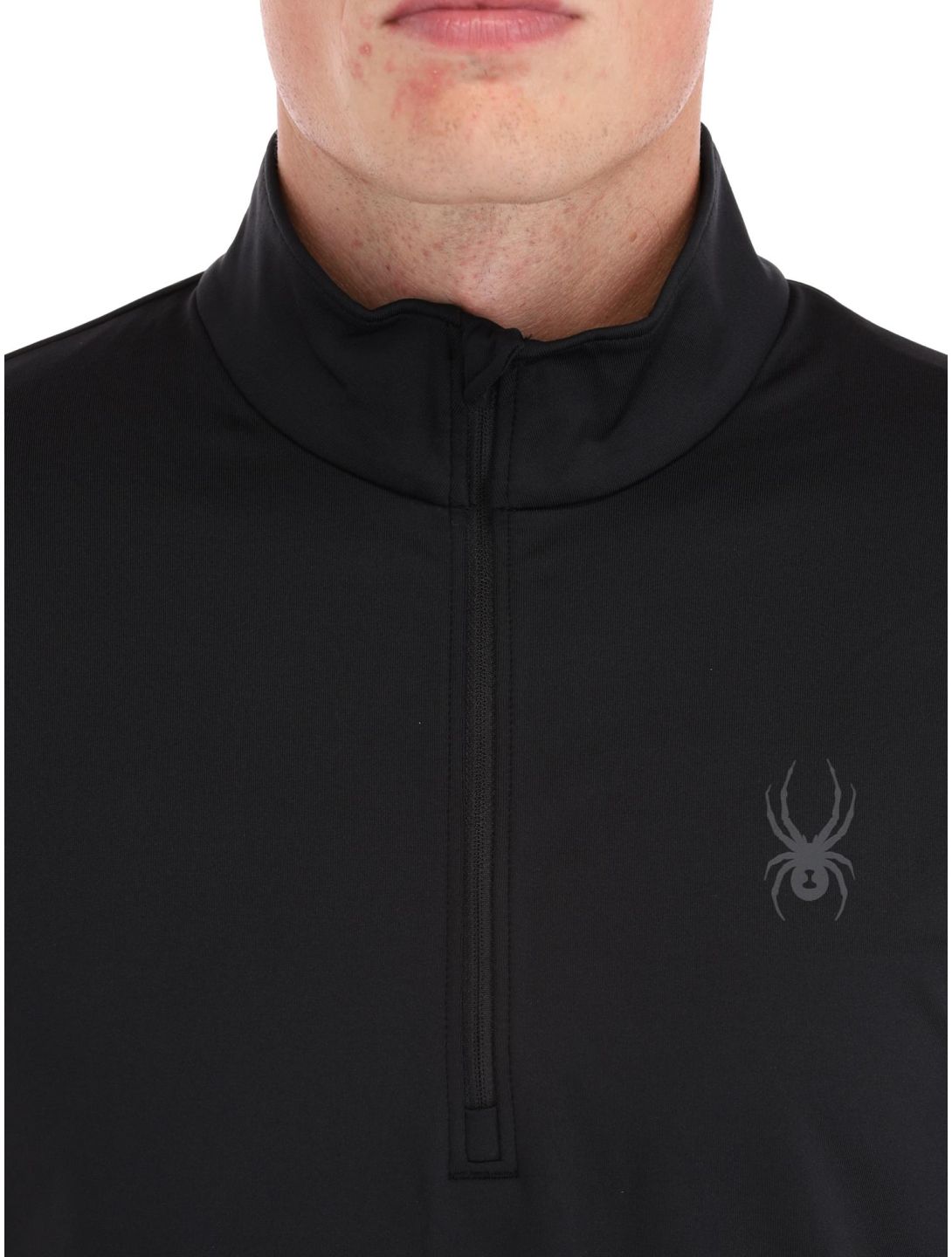 Spyder, Prospect 1/2 Zip pullover men Black black 