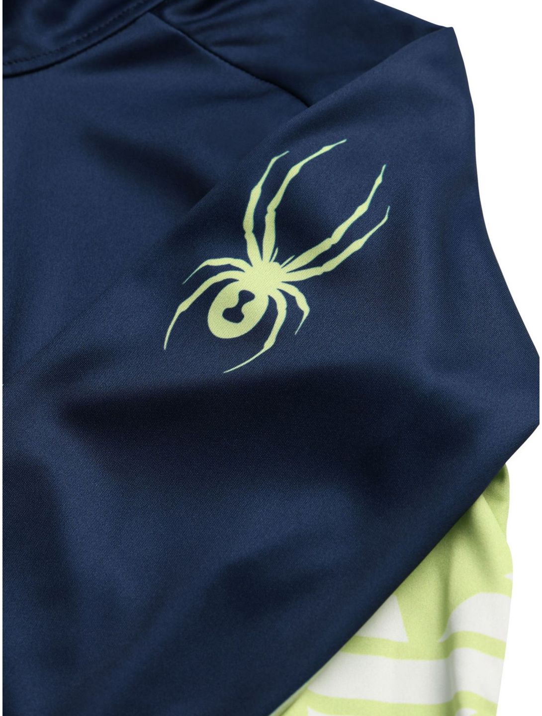 Spyder, Web 1/2 Zip pullover kids True Navy blue 