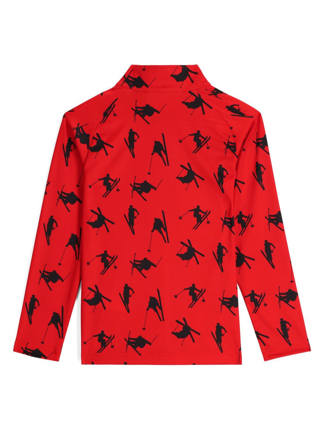 Spyder, Ski Day 1/2 Zip pullover kids Volcano red 