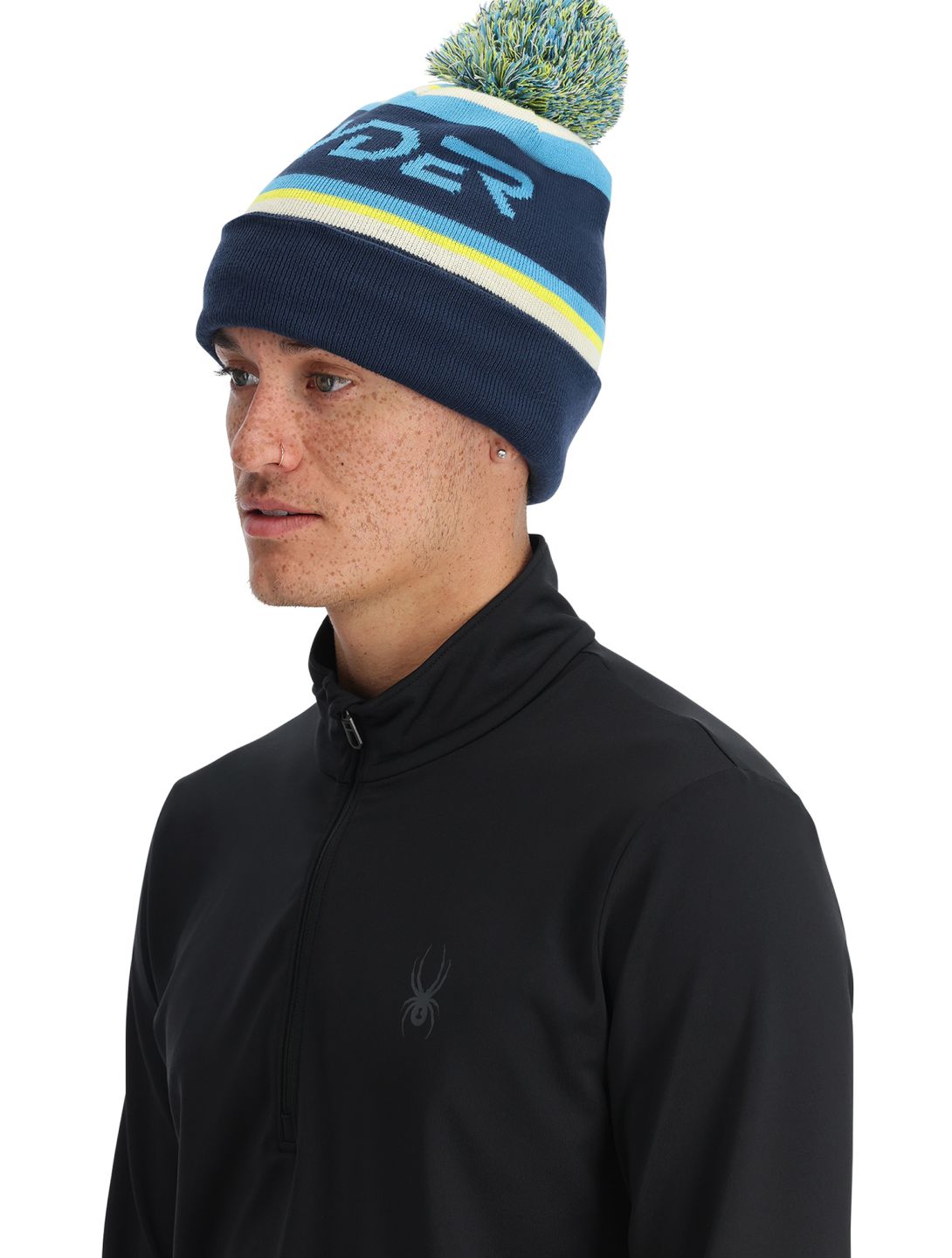 Spyder, Icebox beanie men True Navy blue 