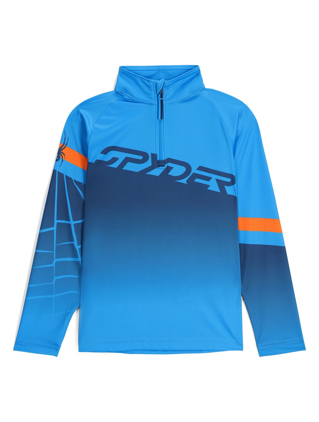 Spyder, Incline 1/2 Zip pullover kids Aether Blue blue 