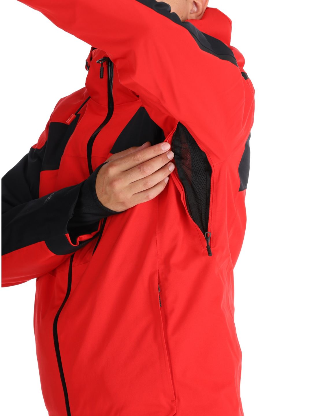 Spyder, Leader ski jacket men Spyder Red black, red 