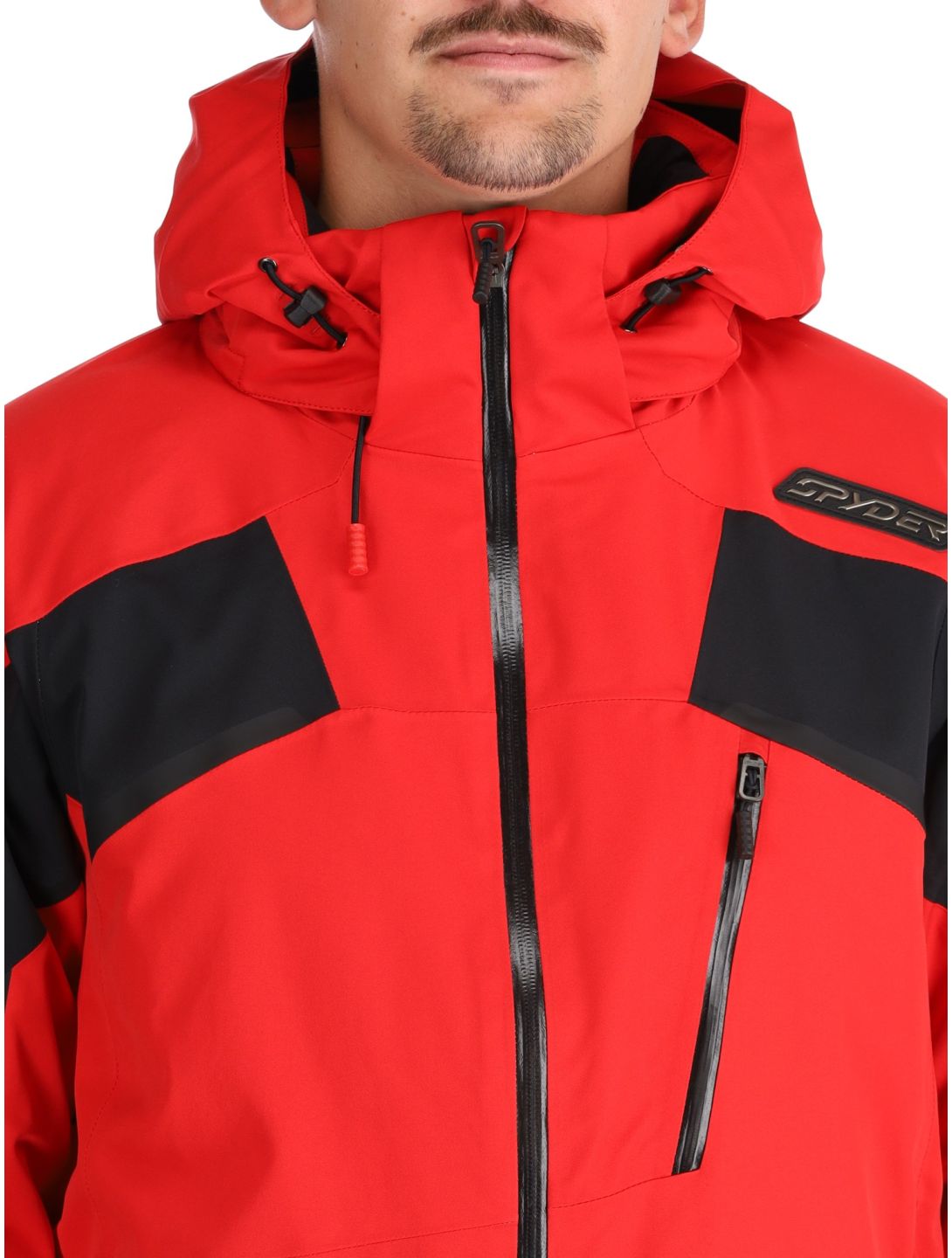 Spyder, Leader ski jacket men Spyder Red black, red 