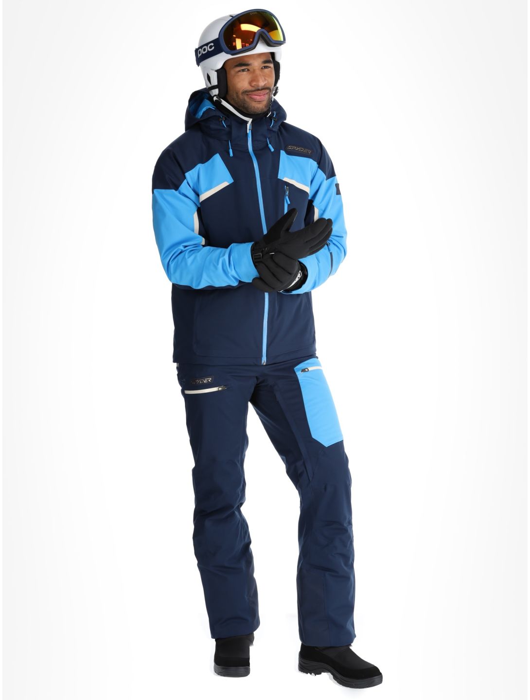 Spyder, Leader ski jacket men True Navy blue 