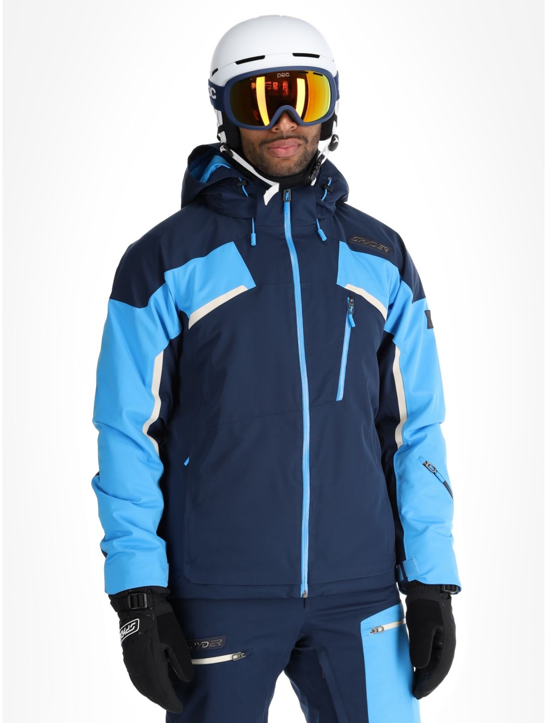 Spyder, Leader ski jacket men True Navy blue 