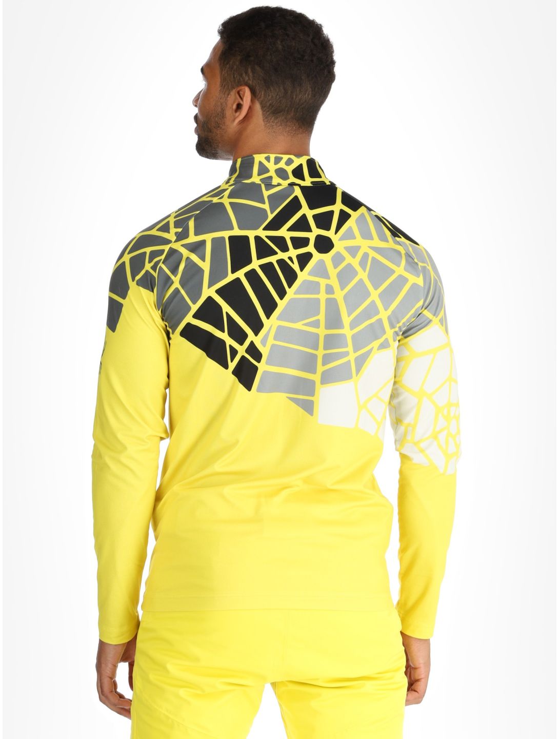 Spyder, Legacy 1/2 Zip pullover men Acid Yellow yellow 