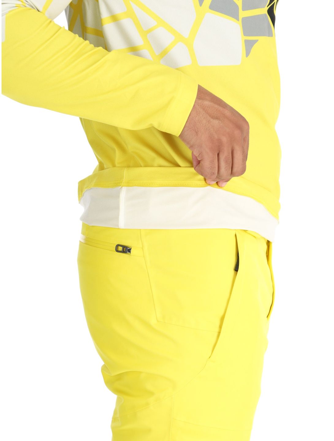 Spyder, Legacy 1/2 Zip pullover men Acid Yellow yellow 