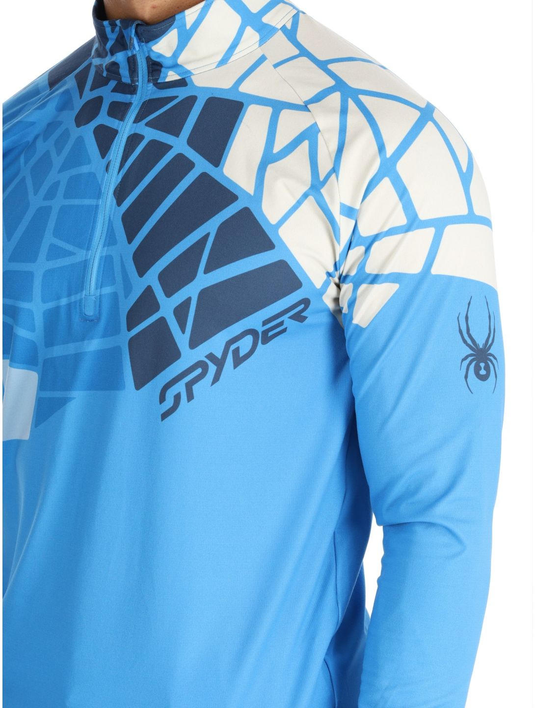 Spyder, Legacy 1/2 Zip pullover men Aether Blue blue 