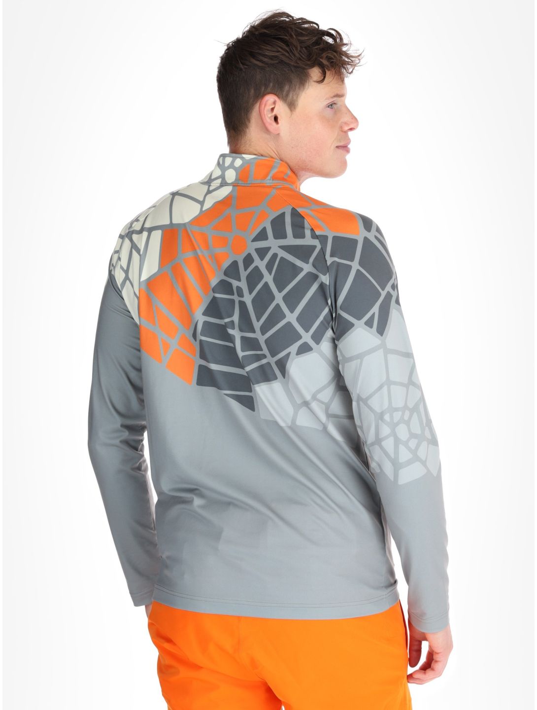 Spyder, Legacy 1/2 Zip pullover men Concrete grey 