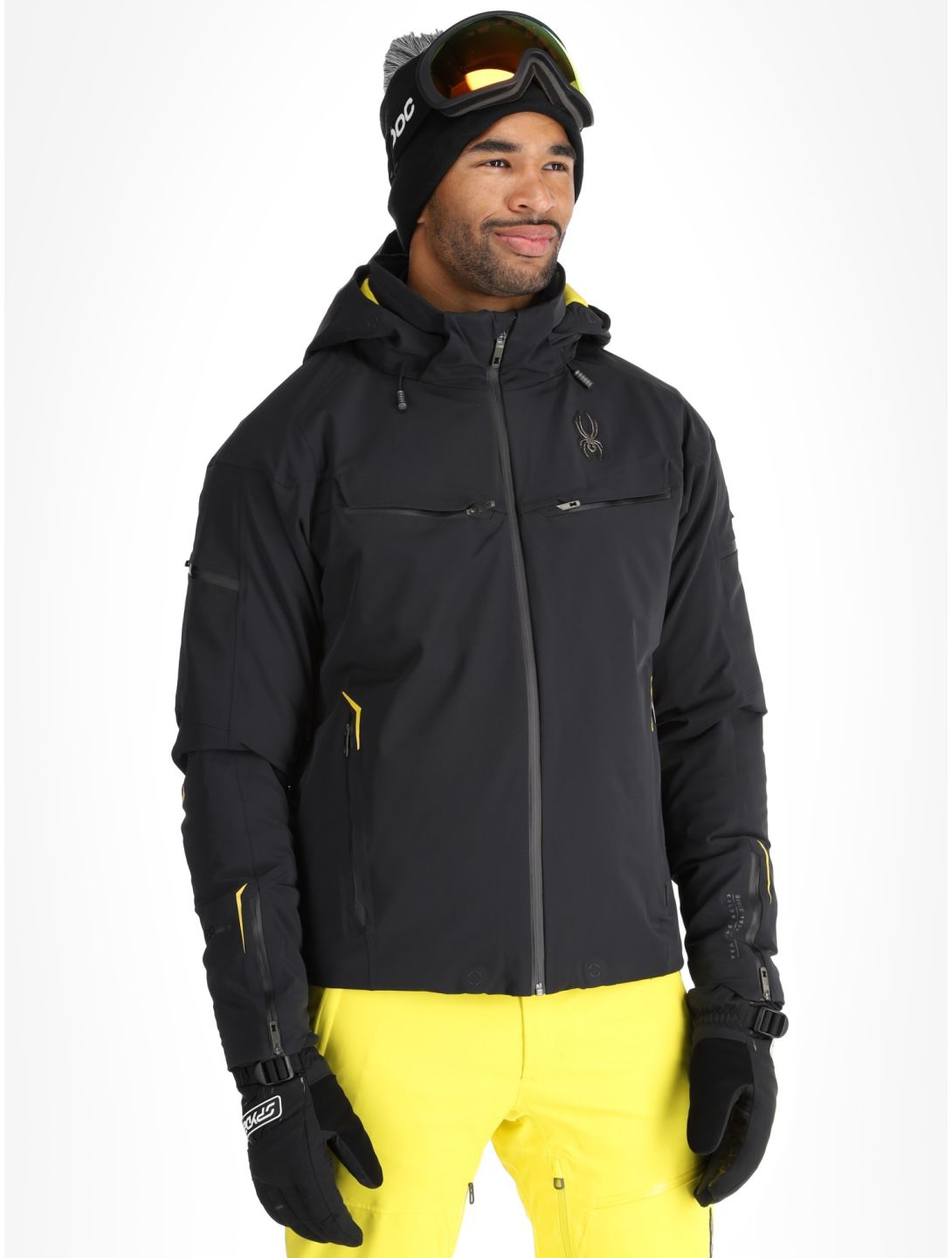 Spyder, Monterosa ski jacket men Black black 