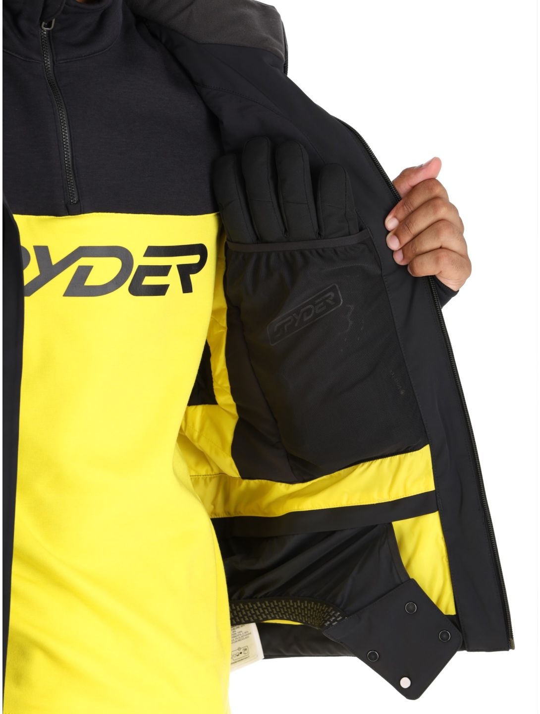 Spyder, Monterosa ski jacket men Black black 