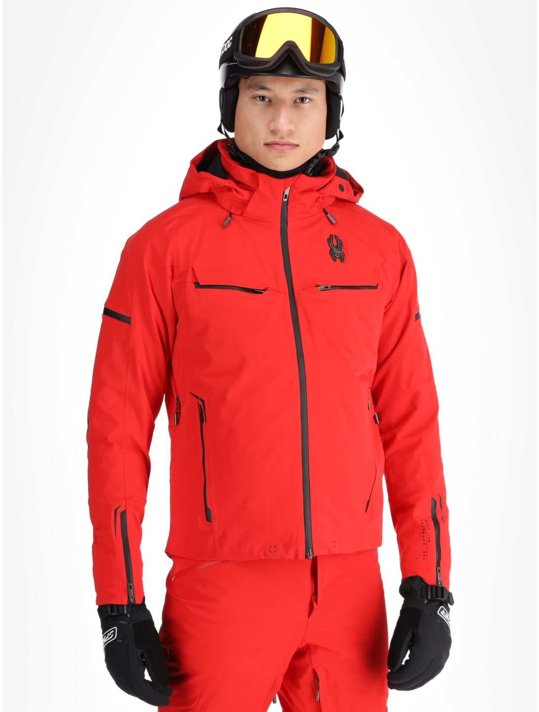 Spyder, Monterosa ski jacket men Spyder Red red 