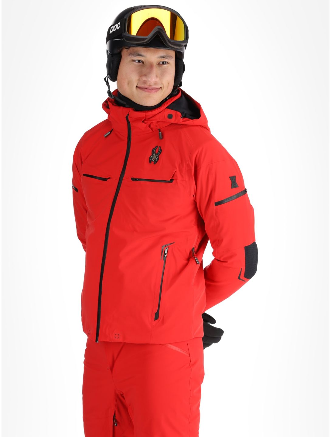 Spyder, Monterosa ski jacket men Spyder Red red 