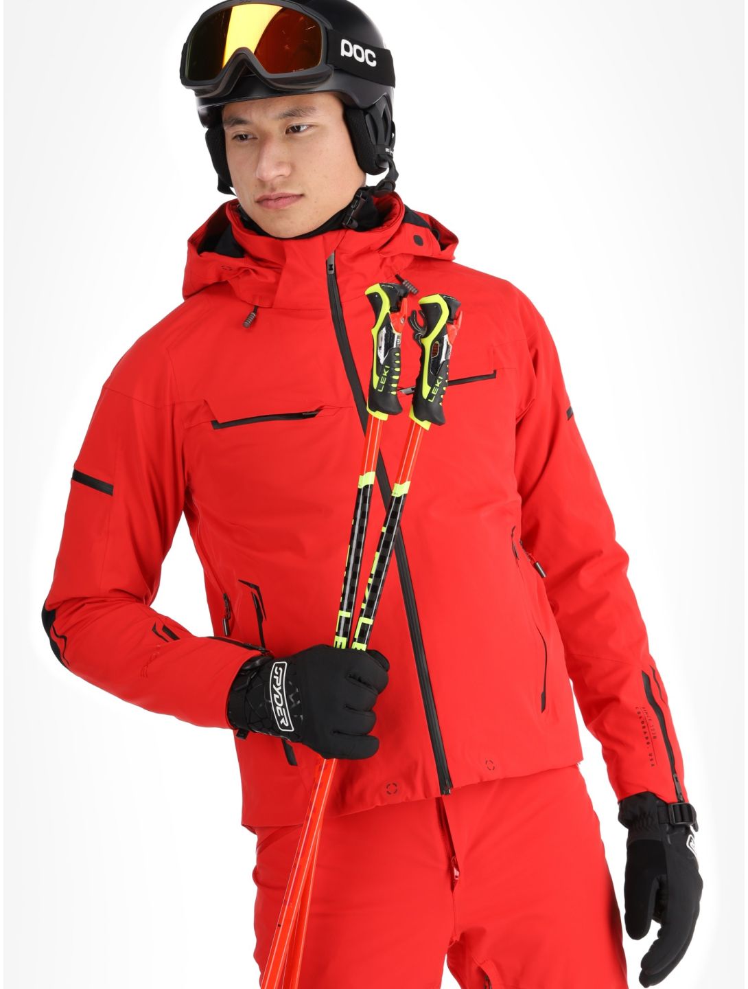 Spyder, Monterosa ski jacket men Spyder Red red 