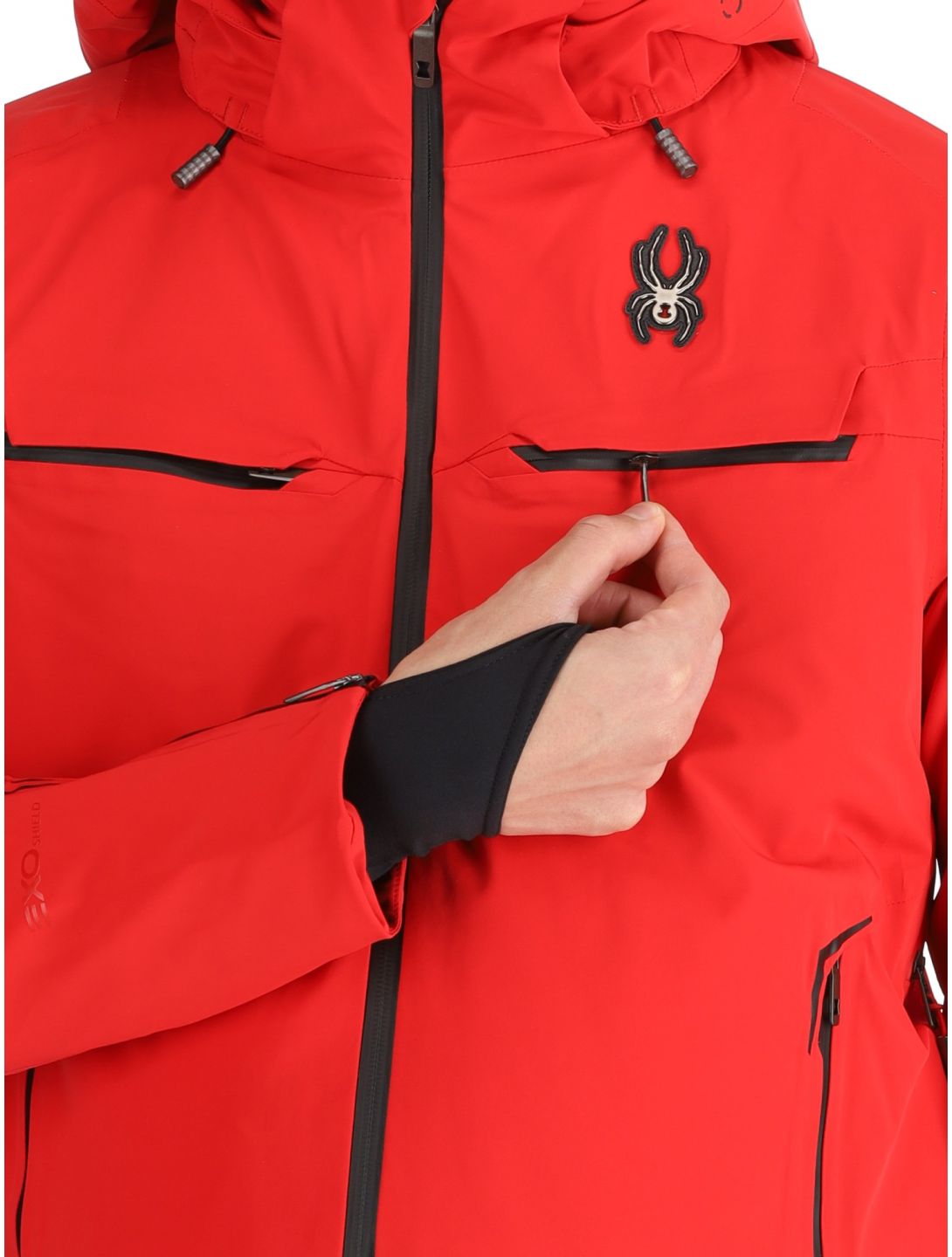 Spyder, Monterosa ski jacket men Spyder Red red 