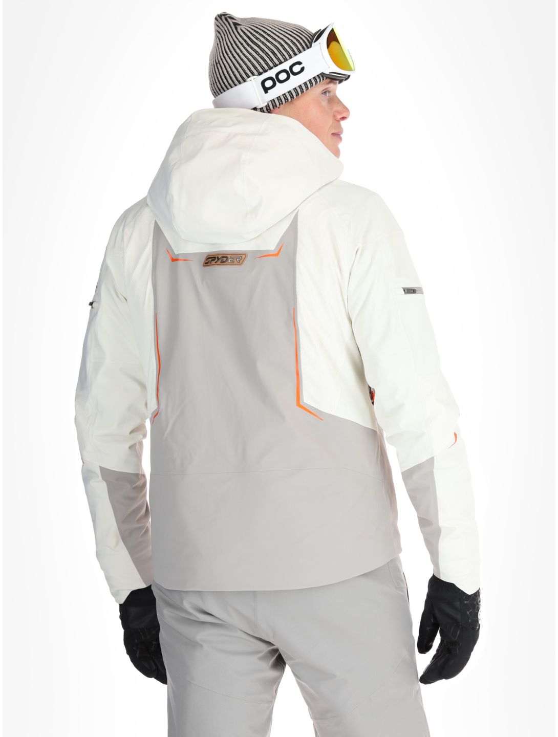 Spyder, Monterosa ski jacket men Vanilla Latte beige 