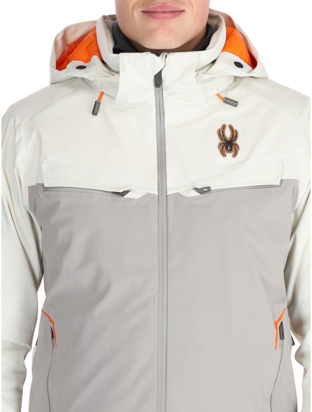 Spyder, Monterosa ski jacket men Vanilla Latte beige 