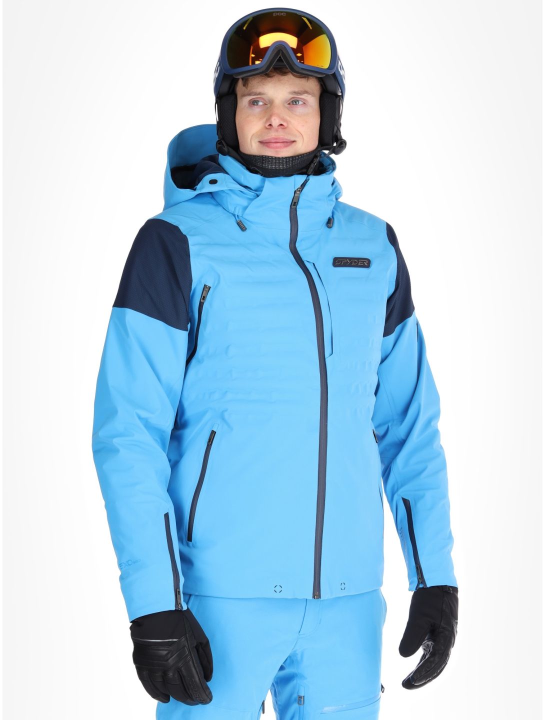 Spyder, Pinnacle ski jacket men Aether Blue blue 