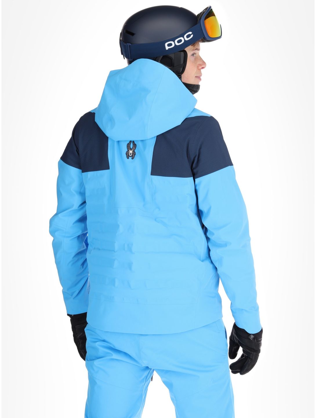 Spyder, Pinnacle ski jacket men Aether Blue blue 