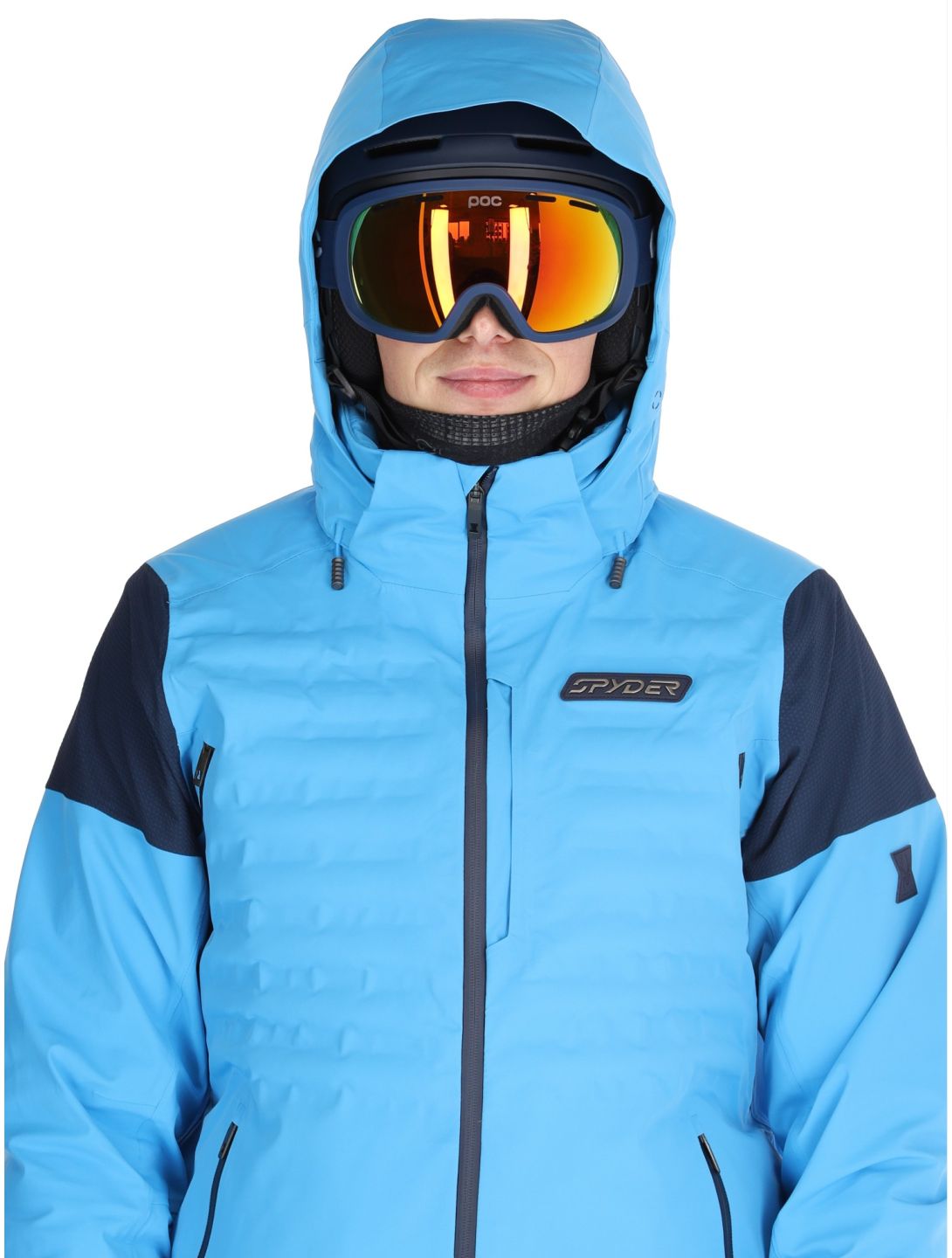 Spyder, Pinnacle ski jacket men Aether Blue blue 