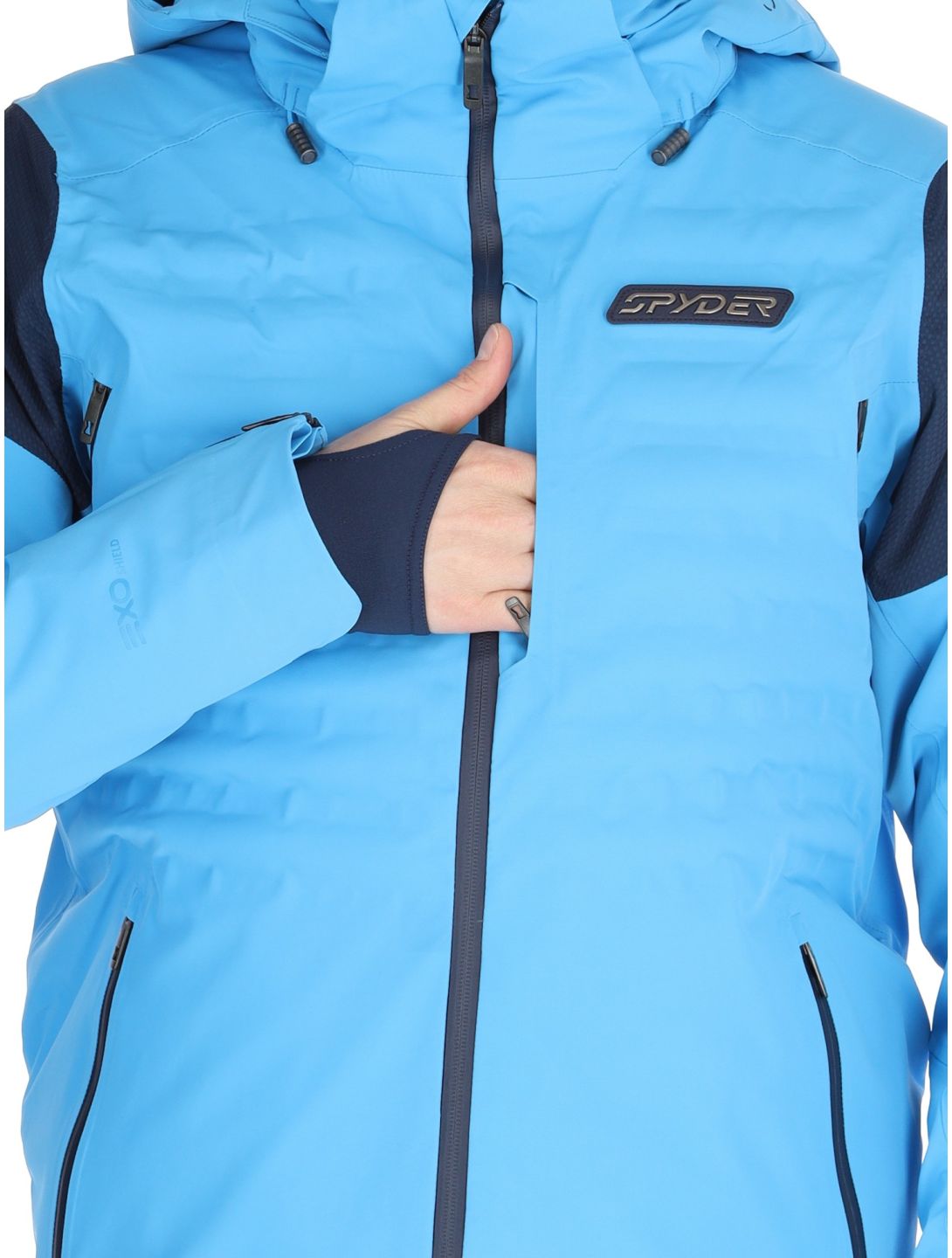 Spyder, Pinnacle ski jacket men Aether Blue blue 