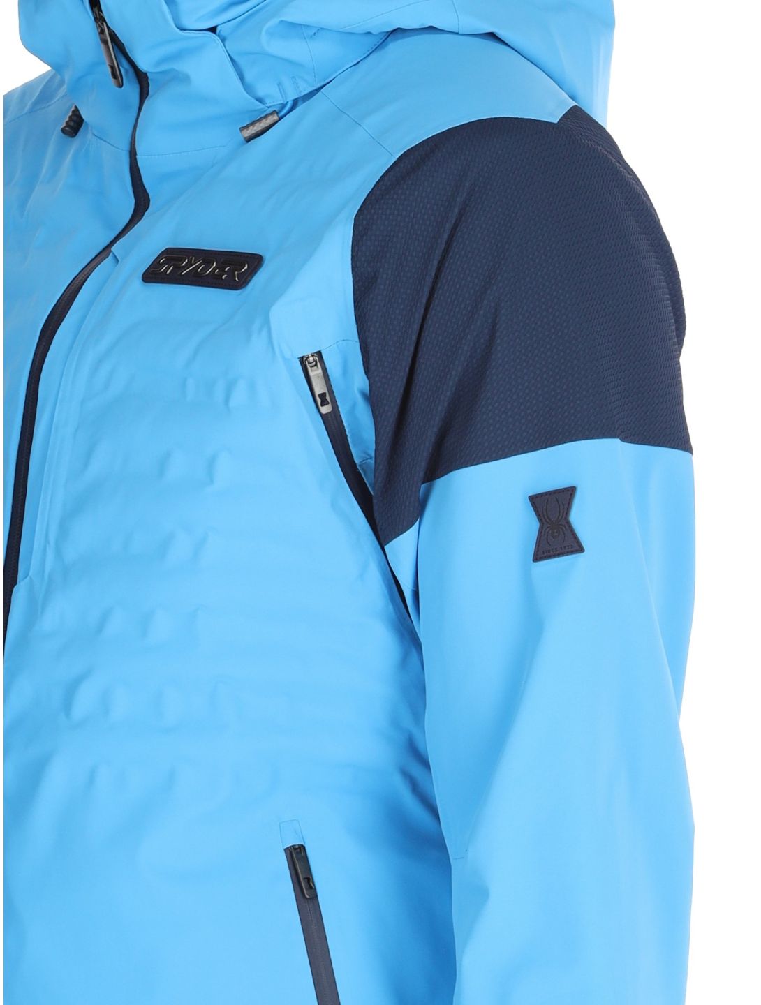 Spyder, Pinnacle ski jacket men Aether Blue blue 