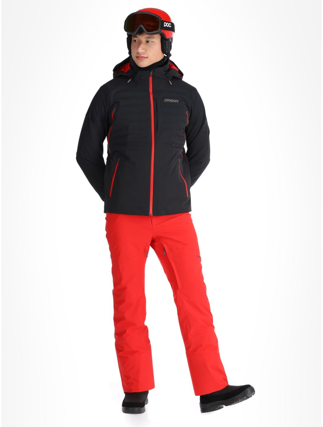 Spyder, Pinnacle ski jacket men Black black 